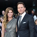 LOS ANGELES, CA - APRIL 22:  Katherine Schwarzenegger (L) and Chris Pratt attend the world premiere ...