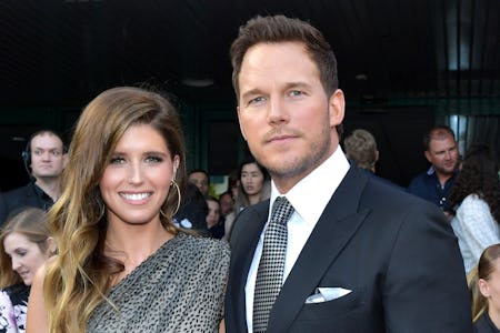 LOS ANGELES, CA - APRIL 22: Katherine Schwarzenegger (L) and Chris Pratt attend the world premiere ...