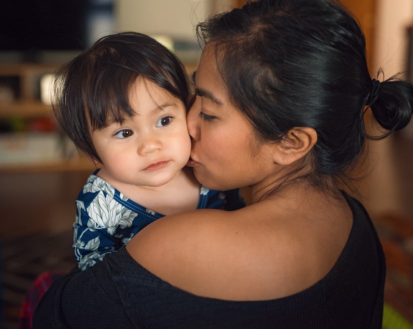 mom and baby; instagram captions for when baby says "mama" for the first time