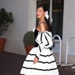 CANNES, FRANCE - MAY 25: Bella Hadid is seen during the 75th annual Cannes film festival at  on May ...