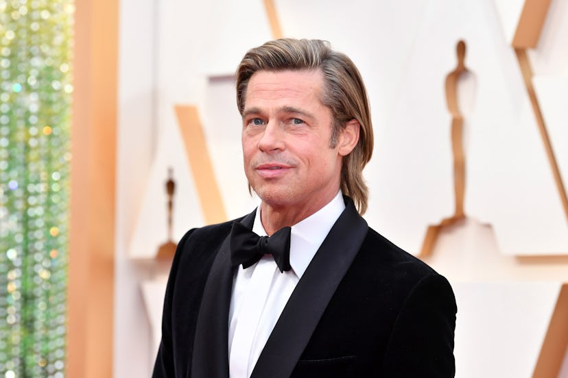 HOLLYWOOD, CALIFORNIA - FEBRUARY 09: Brad Pitt attends the 92nd Annual Academy Awards at Hollywood a...