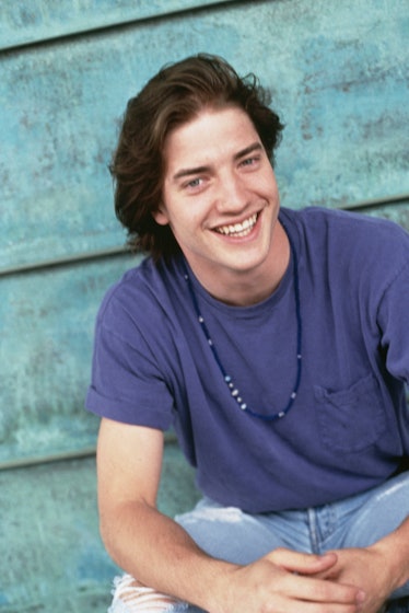 The american actor Brendan Fraser, star of "With Honors". (Photo by mikel roberts/Sygma via Getty Im...
