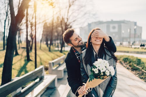 Young people celebrating Valentine’s day