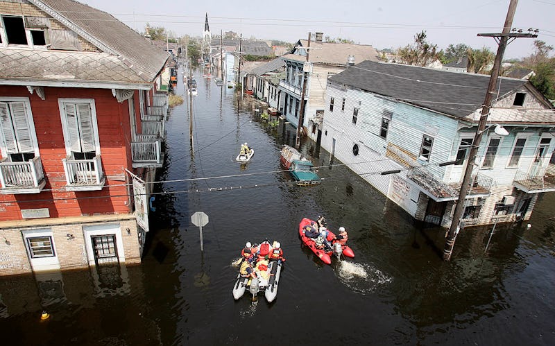 NEW ORLEANS, CA - SEPTEMBER 02:  Los Angeles County and Los Angeles City Swift Water Urban Search an...