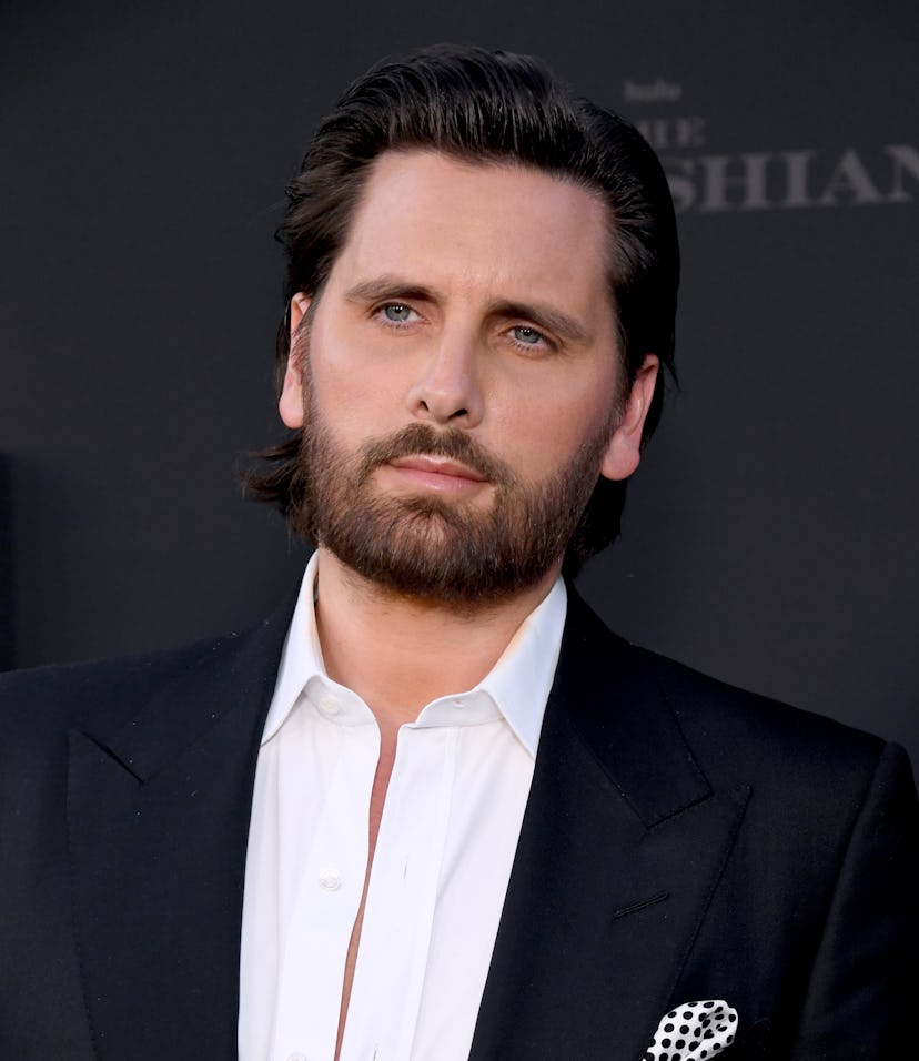 LOS ANGELES, CALIFORNIA - APRIL 07: Scott Disick attends the Los Angeles premiere of Hulu's new show...