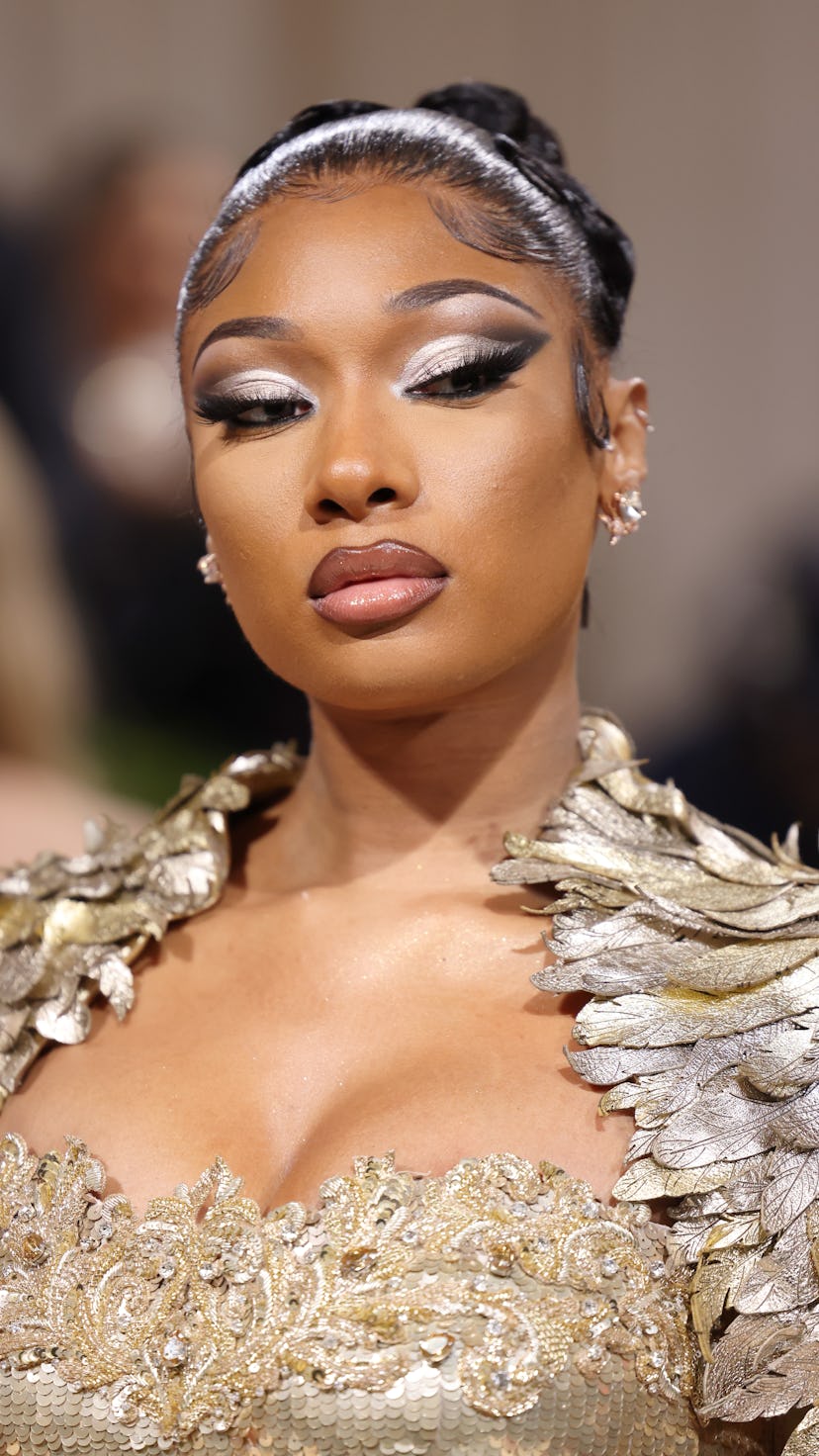 NEW YORK, NEW YORK - MAY 02: Megan Thee Stallion attends The 2022 Met Gala Celebrating "In America: ...