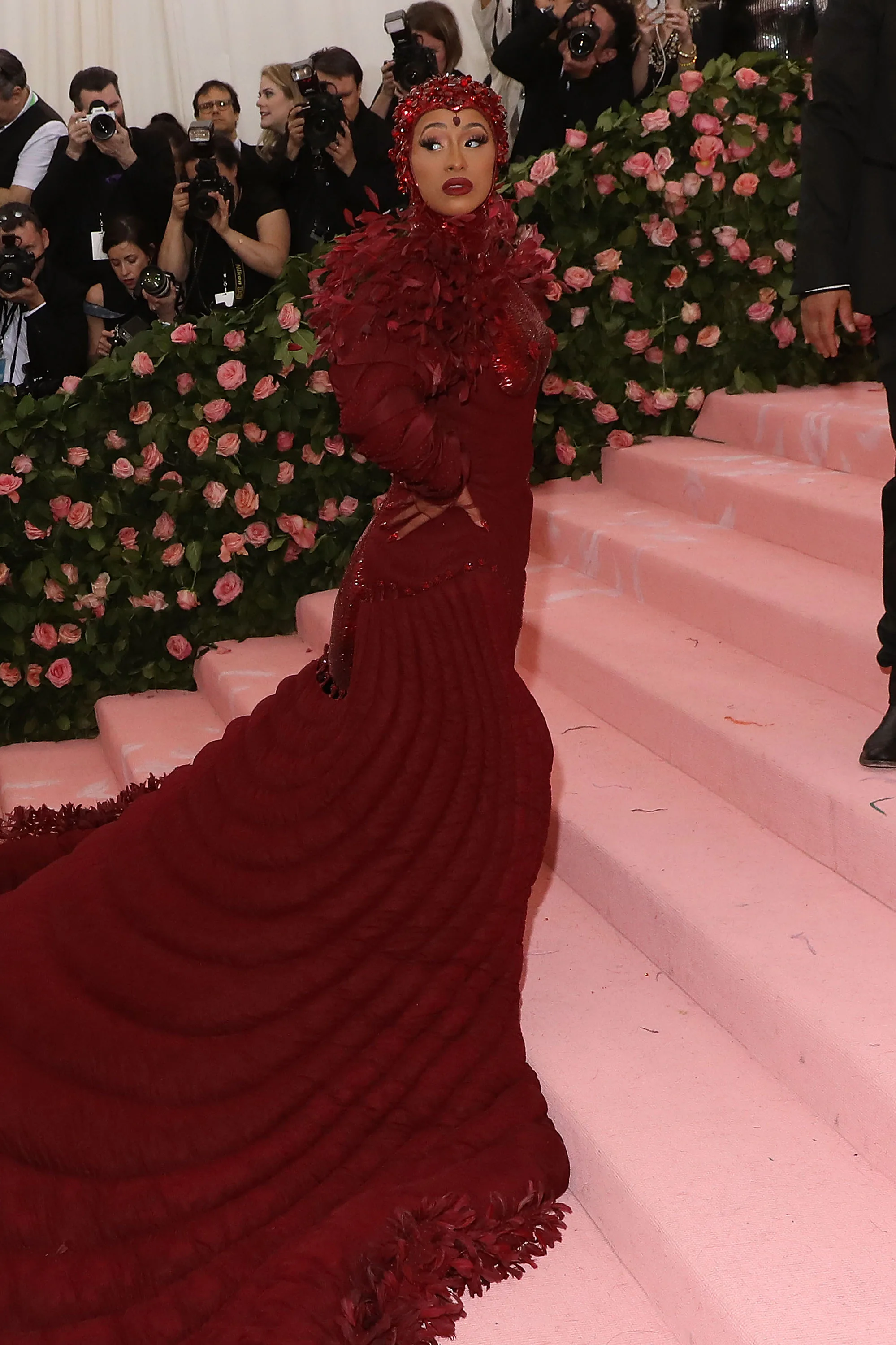 Gigi Hadid's 2022 Met Gala Dress Was A Cardi B Throwback