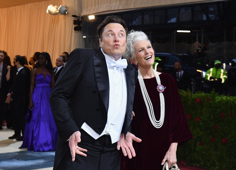 Tweets About Elon Musk At The Met Gala Highlight His Date & Kris Jenner Encounter