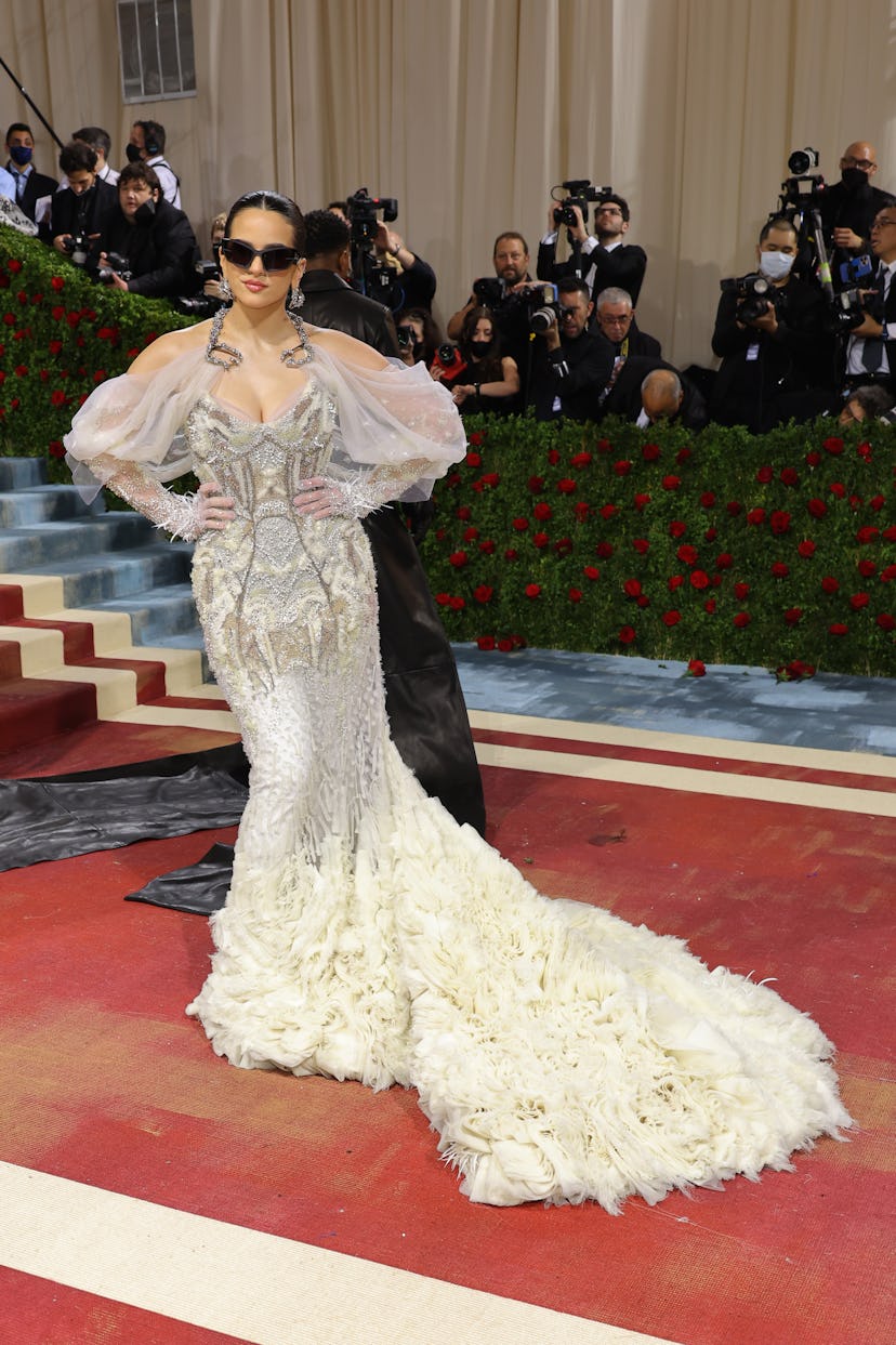 NEW YORK, NEW YORK - MAY 02: Rosalía attends The 2022 Met Gala Celebrating "In America: An Anthology...