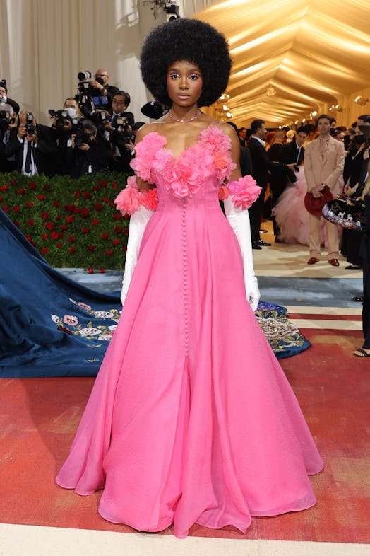 Kiki Layne attends The 2022 Met Gala 