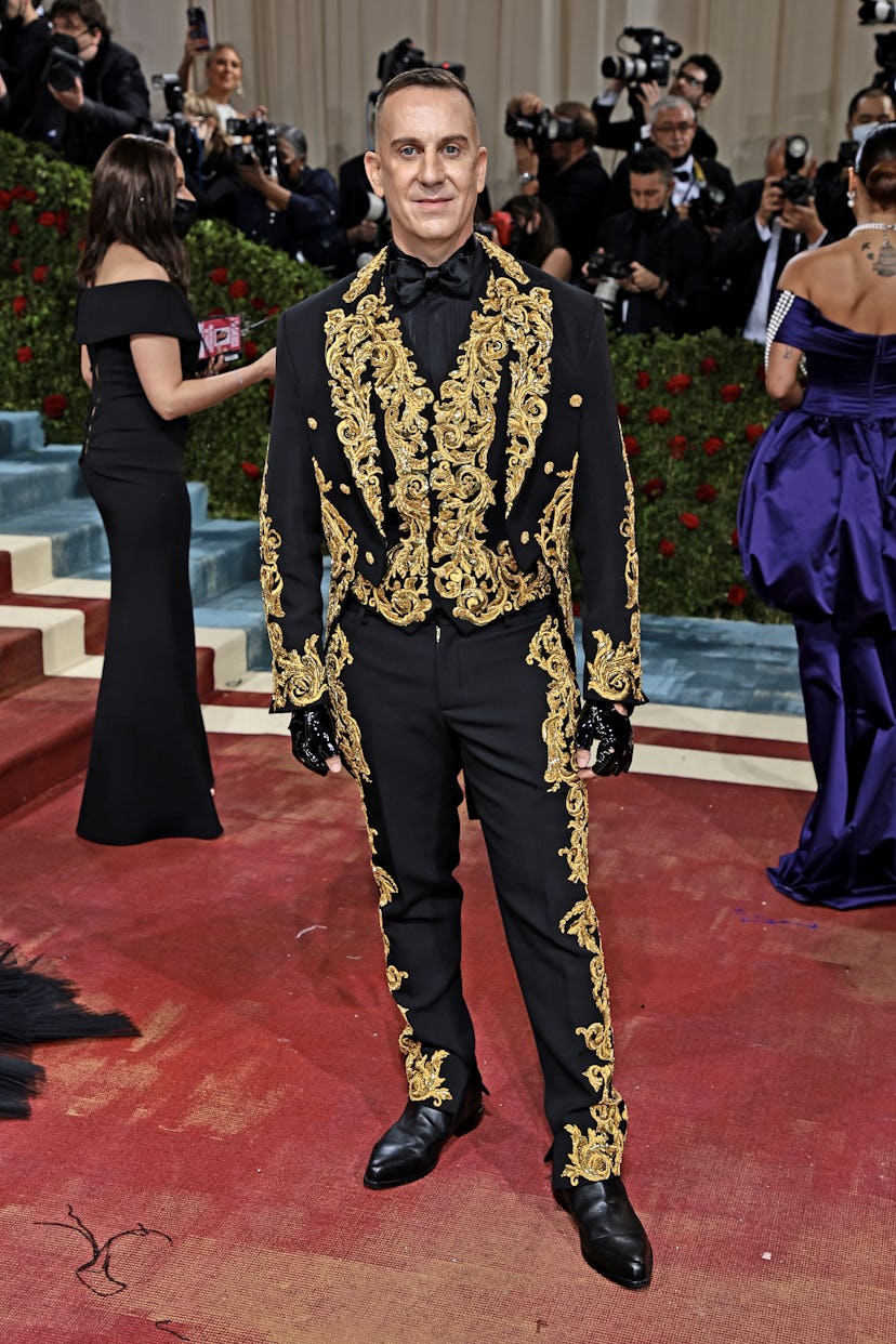 NEW YORK, NEW YORK - MAY 02: Jeremy Scott attends The 2022 Met Gala Celebrating "In America: An Anth...