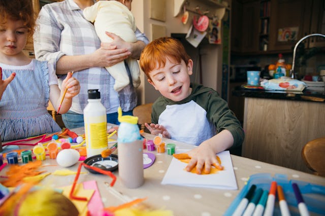 Mother's Day crafts make a fun activity for Mom and kids to do together.