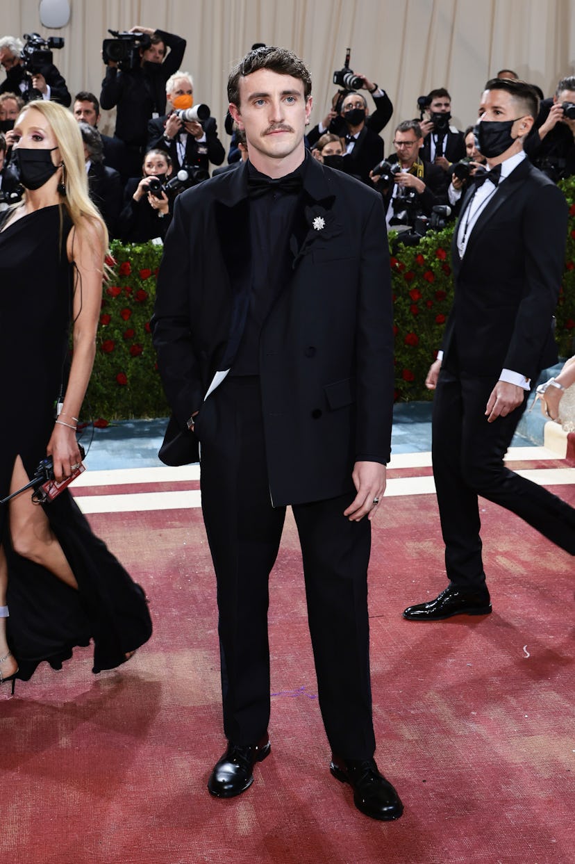 NEW YORK, NEW YORK - MAY 02: Paul Mescal attends The 2022 Met Gala Celebrating "In America: An Antho...