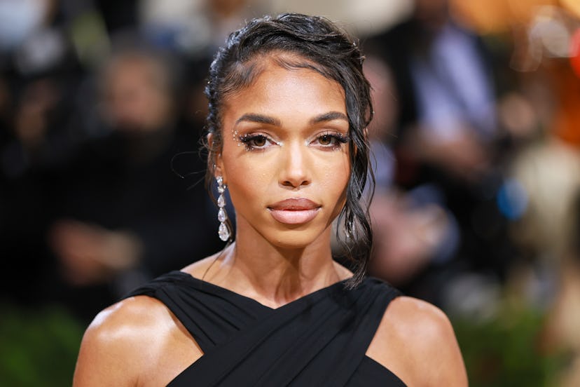 NEW YORK, NEW YORK - MAY 02: Lori Harvey attends The 2022 Met Gala Celebrating "In America: An Antho...