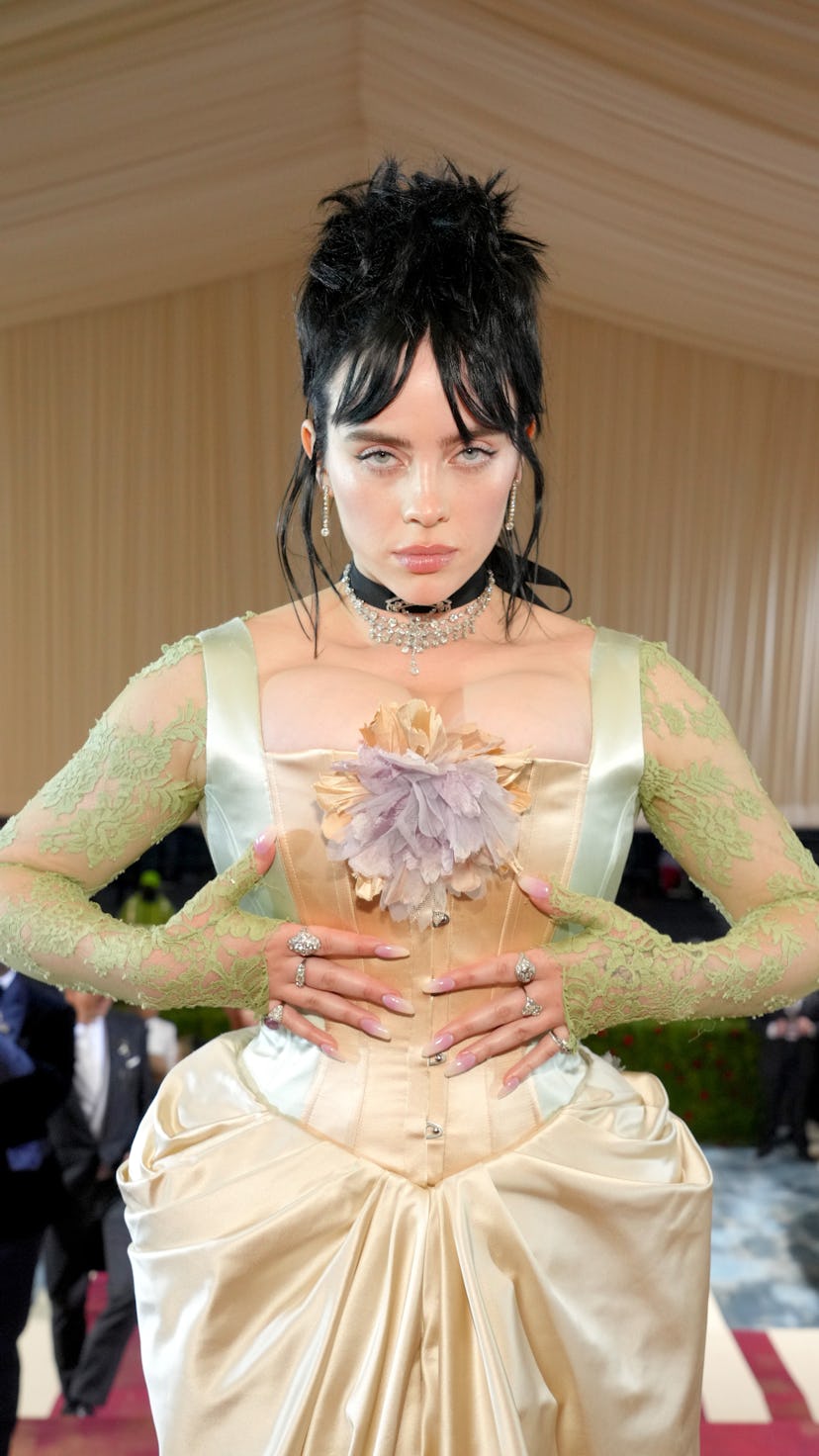 Billie Eilish arrives at The 2022 Met Gala