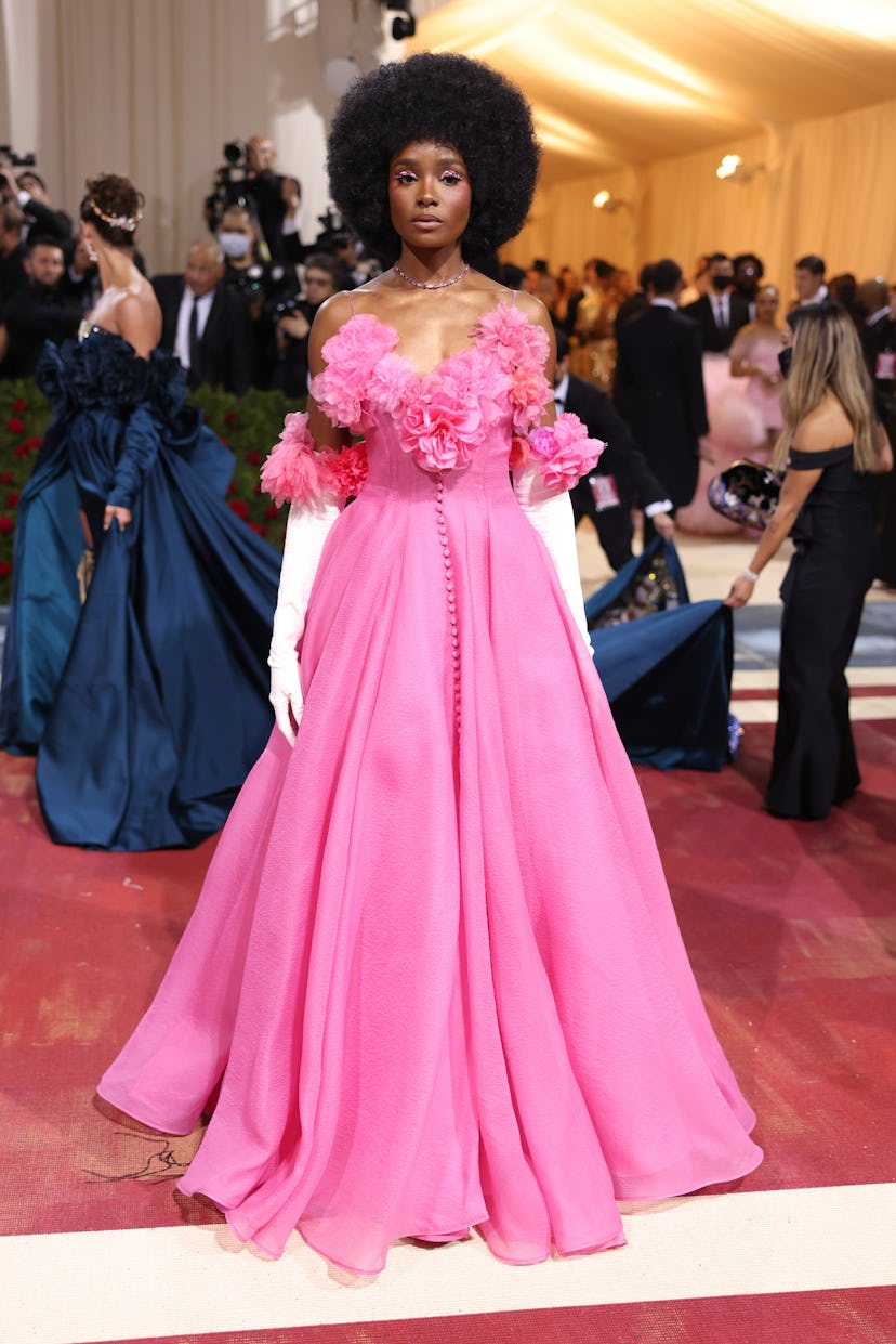 NEW YORK, NEW YORK - MAY 02: Kiki Layne attends The 2022 Met Gala Celebrating "In America: An Anthol...