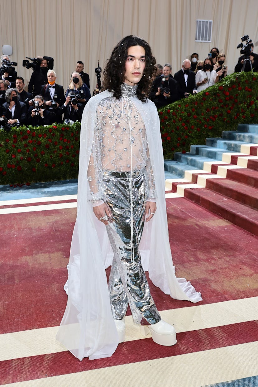 NEW YORK, NEW YORK - MAY 02: Conan Gray attends The 2022 Met Gala Celebrating "In America: An Anthol...