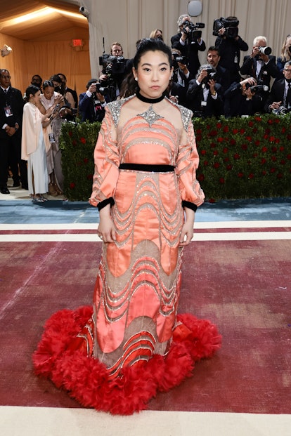 NEW YORK, NEW YORK - MAY 02: Awkwafina attends The 2022 Met Gala Celebrating "In America: An Antholo...