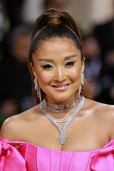 NEW YORK, NEW YORK - MAY 02: Ashley Park attends The 2022 Met Gala Celebrating "In America: An Antho...