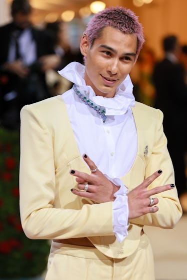 NEW YORK, NEW YORK - MAY 02: Evan Mock attends The 2022 Met Gala Celebrating "In America: An Antholo...