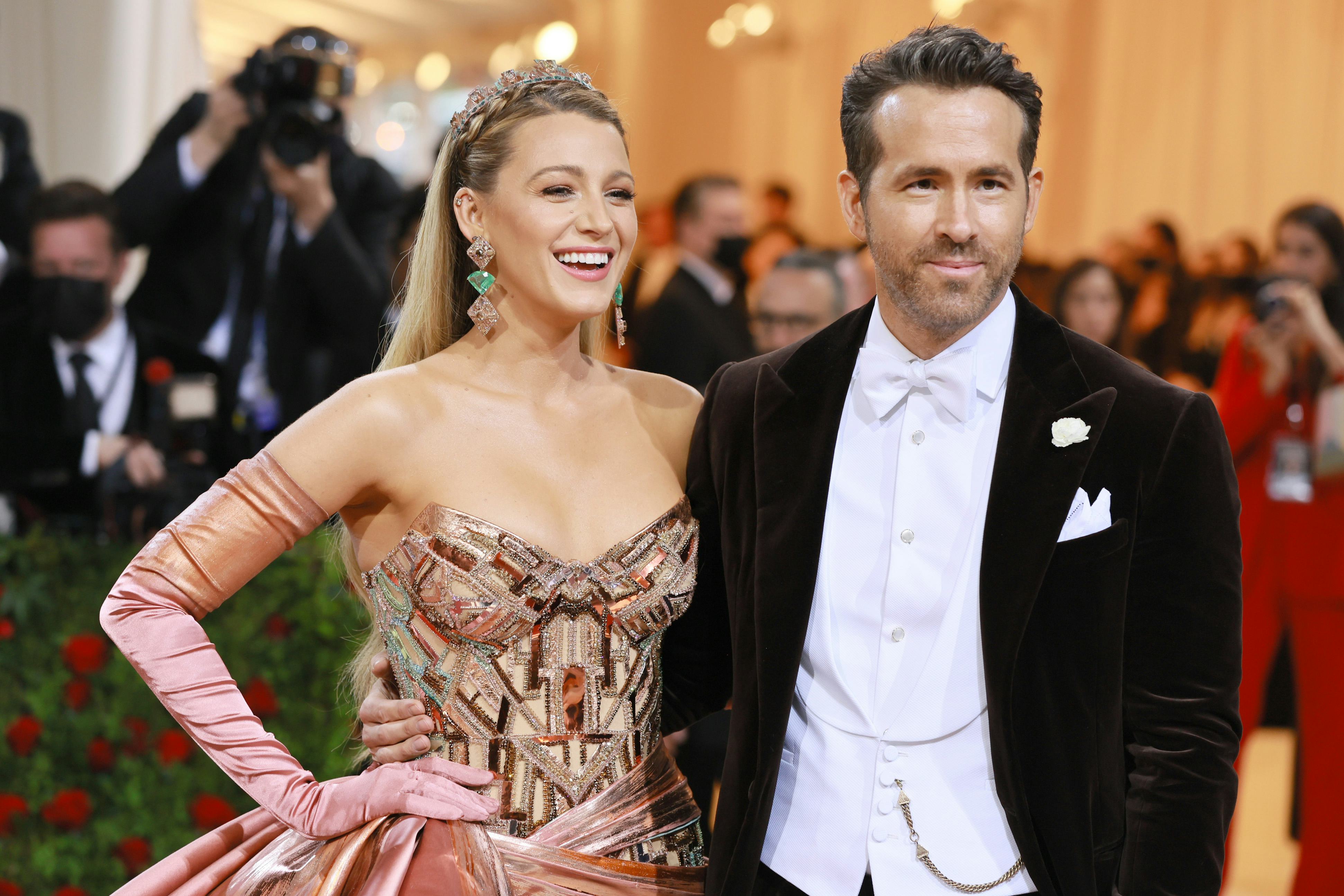 Let's talk about Blake Lively and Ryan Reynolds' Met Gala looks throughout the years.