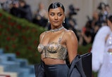 NEW YORK, NEW YORK - MAY 02: (Exclusive Coverage) Simone Ashley arrives at The 2022 Met Gala Celebra...