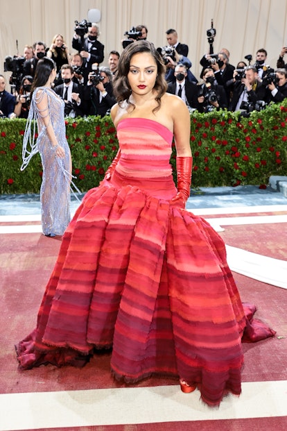 NEW YORK, NEW YORK - MAY 02: Avani Gregg attends The 2022 Met Gala Celebrating "In America: An Antho...