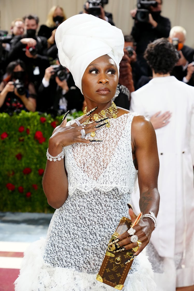 NEW YORK, NEW YORK - MAY 02: Cynthia Erivo attends The 2022 Met Gala Celebrating "In America: An Ant...