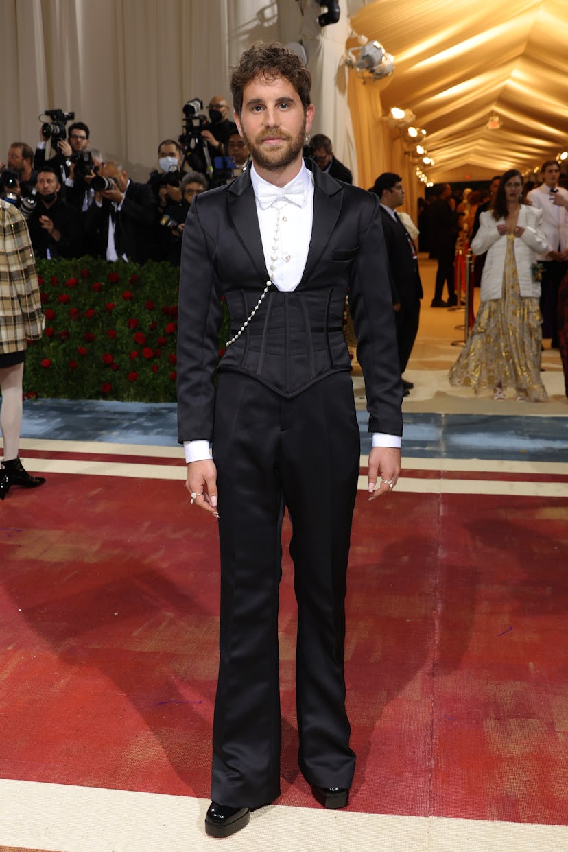 NEW YORK, NEW YORK - MAY 02: Ben Platt attends The 2022 Met Gala Celebrating "In America: An Antholo...