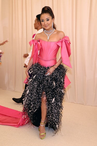 Ashley Park arrives at The 2022 Met Gala 