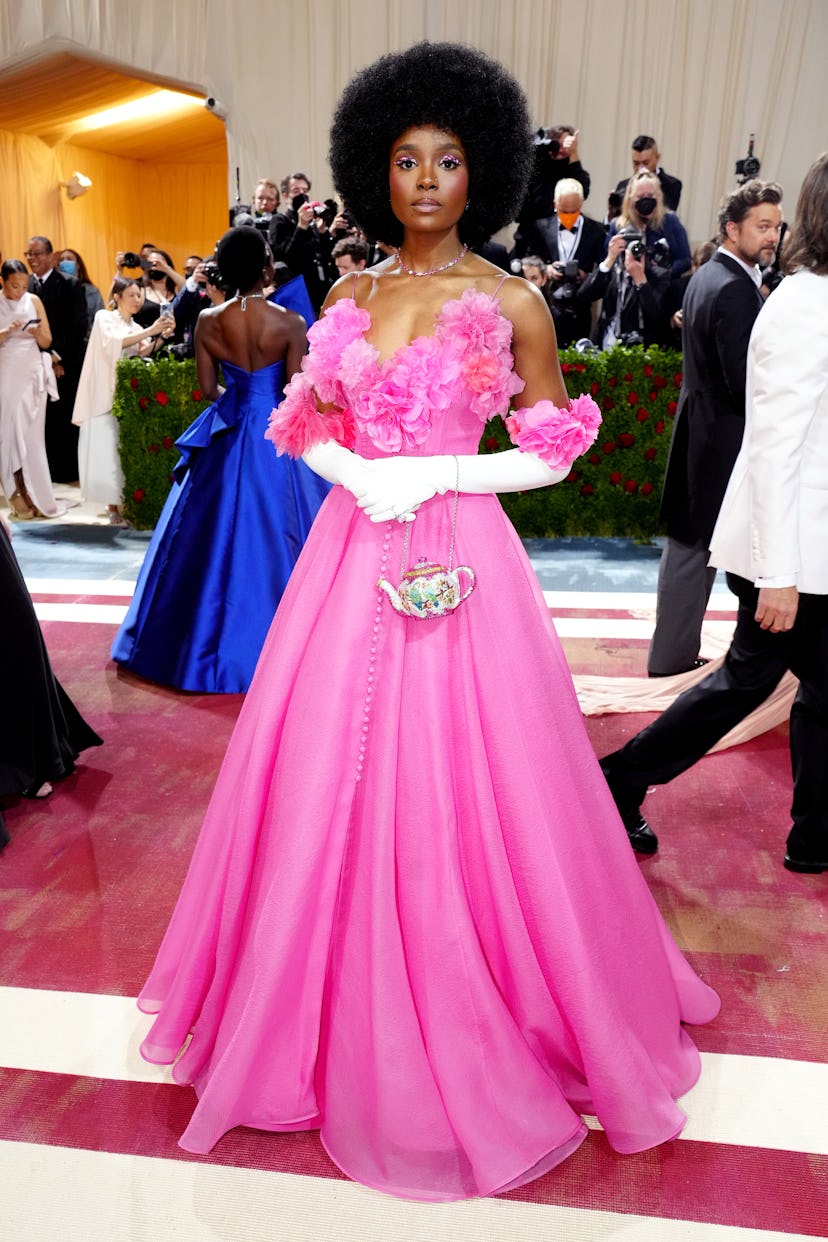 NEW YORK, NEW YORK - MAY 02: Kiki Layne attends The 2022 Met Gala Celebrating "In America: An Anthol...