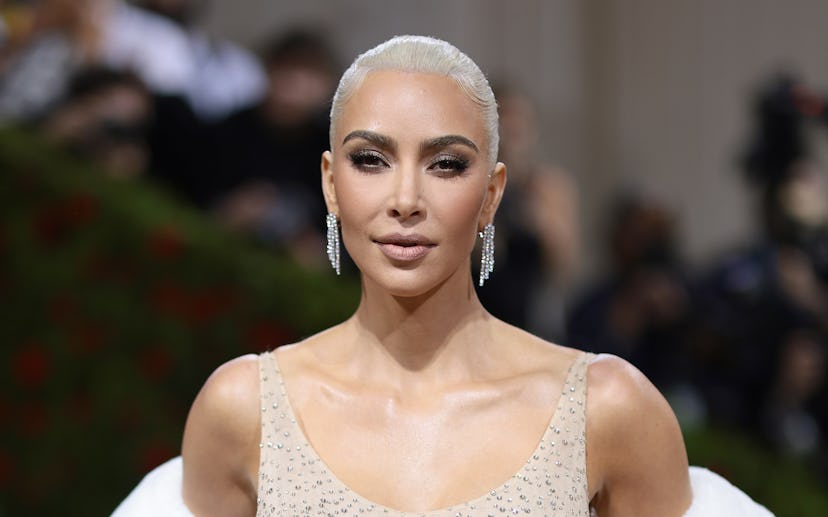 NEW YORK, NEW YORK - MAY 02:  Kim Kardashian attends The 2022 Met Gala Celebrating "In America: An A...