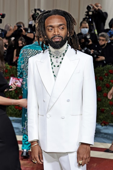 NEW YORK, NEW YORK - MAY 02: Kerby Jean-Raymond attends The 2022 Met Gala Celebrating "In America: A...