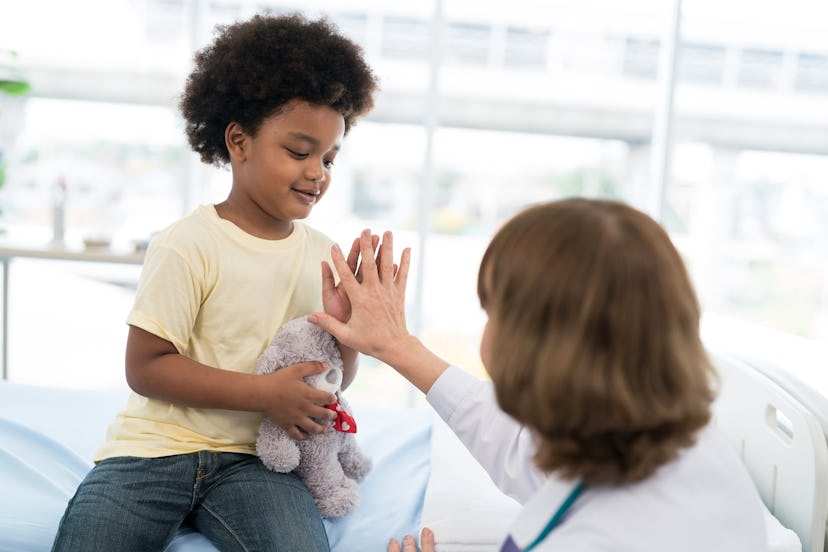 giving your school nurse a high five is a sweet way to share your appreciation on national school nu...