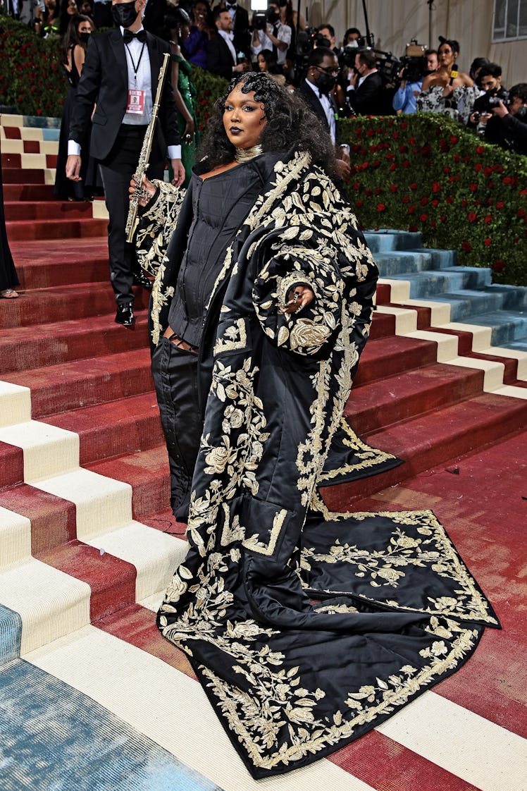 NEW YORK, NEW YORK - MAY 02: Lizzo attends The 2022 Met Gala Celebrating "In America: An Anthology o...