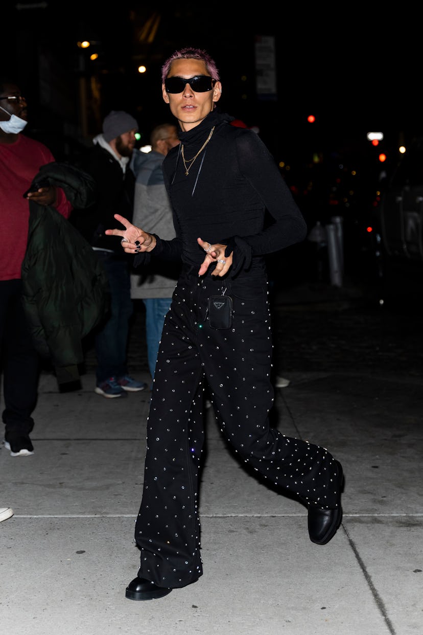 NEW YORK, NEW YORK - MAY 02: Evan Mock attends an after party for the 2022 Met Gala Celebrating "In ...