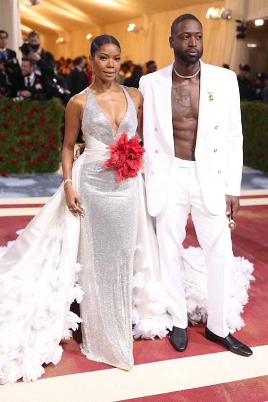 Gabrielle Union and Dwyane Wade attend The 2022 Met Gala