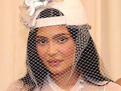 Kylie Jenner wore a bridal-inspired look at the 2022 Met Gala