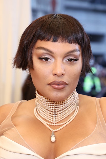 NEW YORK, NEW YORK - MAY 02: (Exclusive Coverage) Paloma Elsesser arrives at The 2022 Met Gala Celeb...