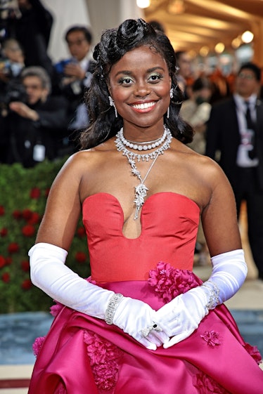 NEW YORK, NEW YORK - MAY 02: Denée Benton attends The 2022 Met Gala Celebrating "In America: An Anth...
