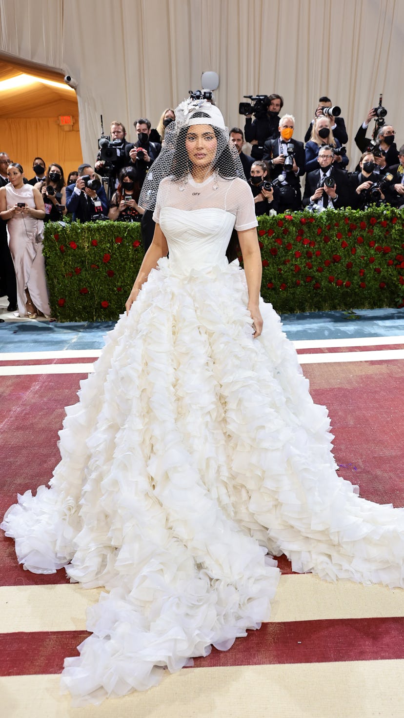 Kylie Jenner attends The 2022 Met Gala Celebrating "In America: An Anthology of Fashion" at The Metr...