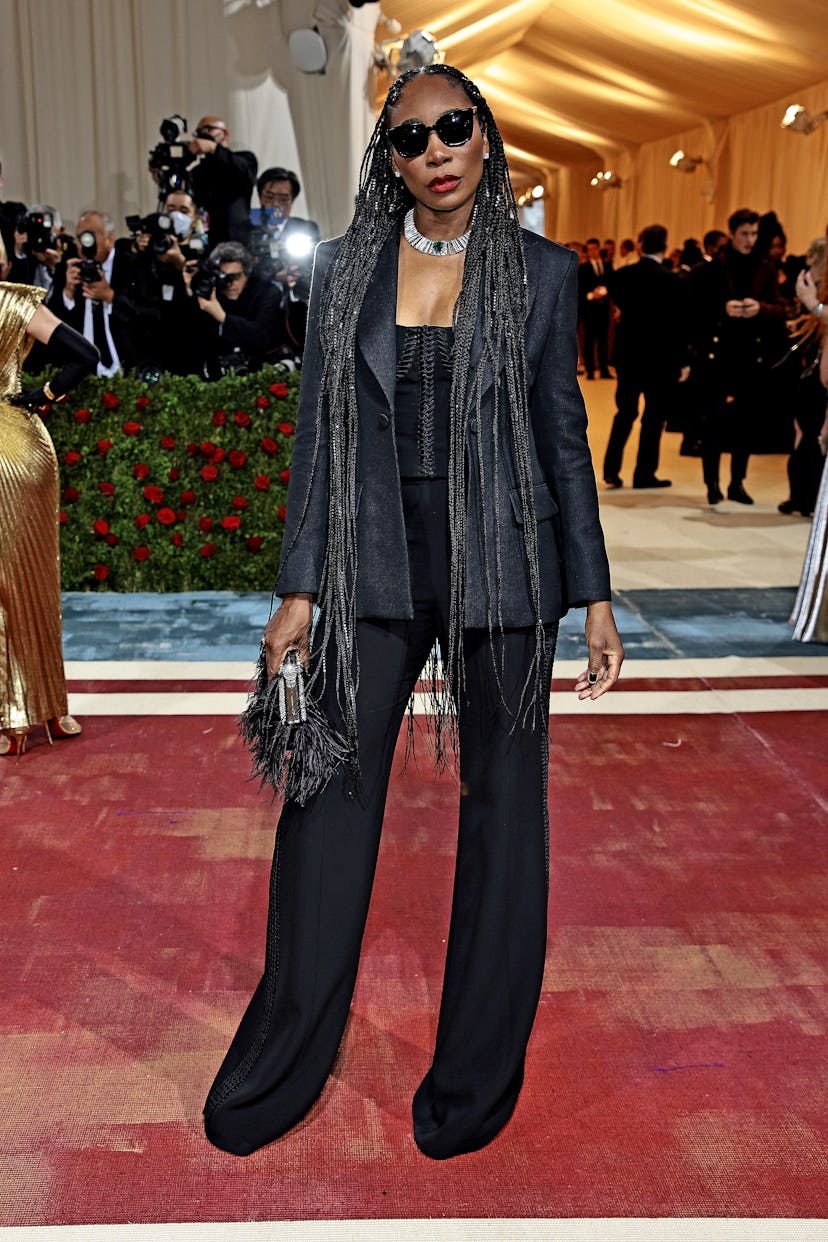 NEW YORK, NEW YORK - MAY 02: Venus Williams attends The 2022 Met Gala Celebrating "In America: An An...