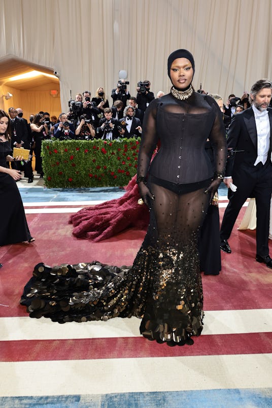 NEW YORK, NEW YORK - MAY 02: Precious Lee attends The 2022 Met Gala Celebrating "In America: An Anth...