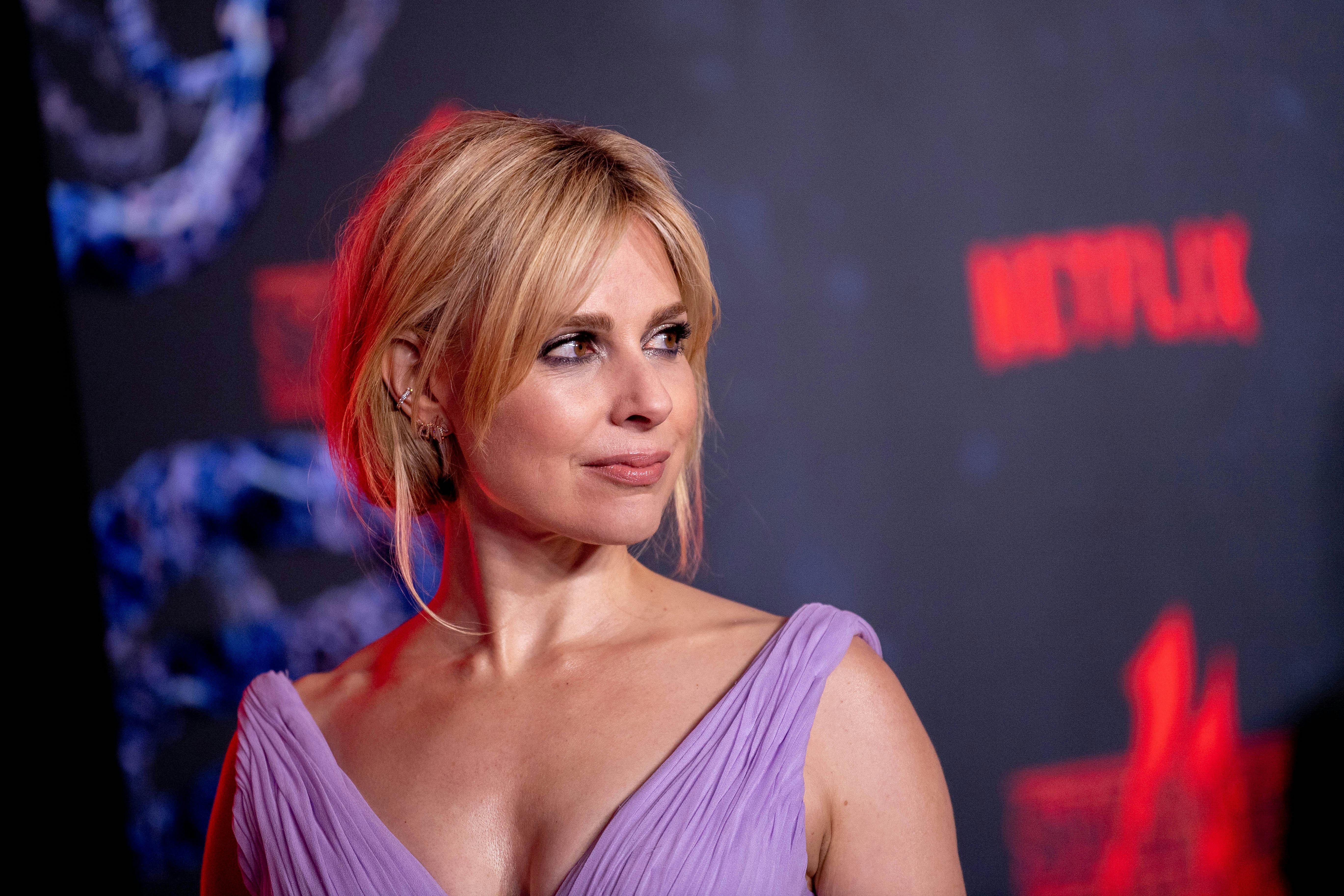 Cara Buono attends Netflix&rsquo;s &ldquo;Stranger Things&rdquo; season 4 premiere.