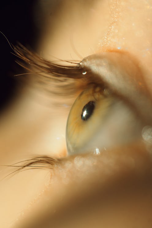 eye up close