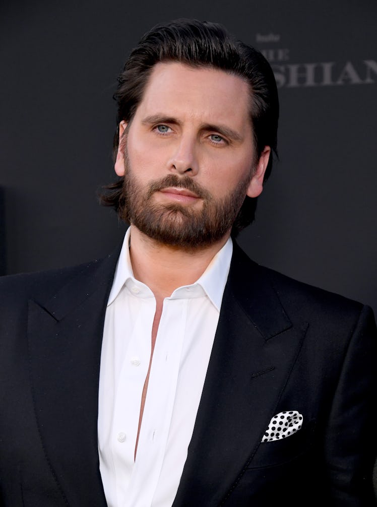 Scott Disick's reaction to Kourtney Kardashian and Travis Barker's marriage is yikes.