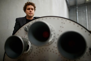 AUCKLAND, NEW ZEALAND - JUNE 10:  RocketLab CEO, Peter Beck poses for a portrait at the company's Au...
