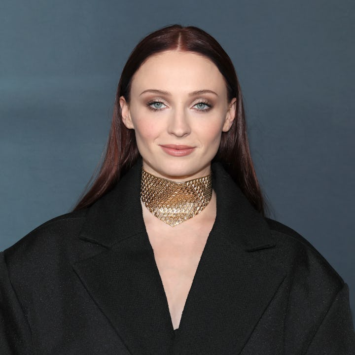 Sophie Turner opens up about young motherhood. Here, she attends HBO Max's "The Staircase" New York ...