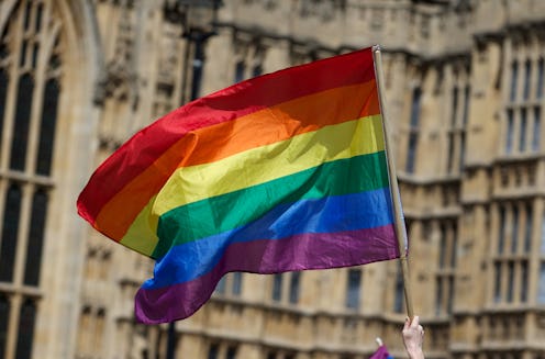 LGBTQ+ Pride flag in London 