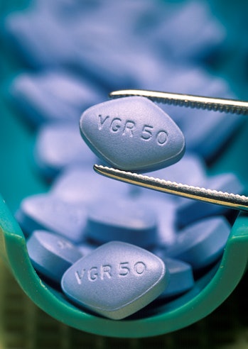 UNITED STATES - 2009/05/17: Viagra pills used to treat erectile dysfunction and pulmonary arterial h...
